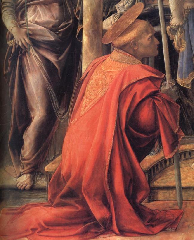 Fra Filippo Lippi Details of Madonna and Child with Angels,St Frediano and St Augustine Sweden oil painting art